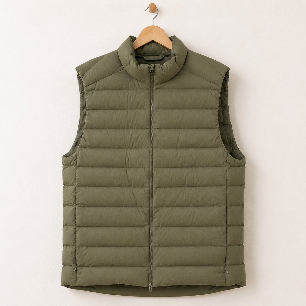lululemon Navigation Down Vest Mens Green Puffer Gorpcore Outdoor Techwear